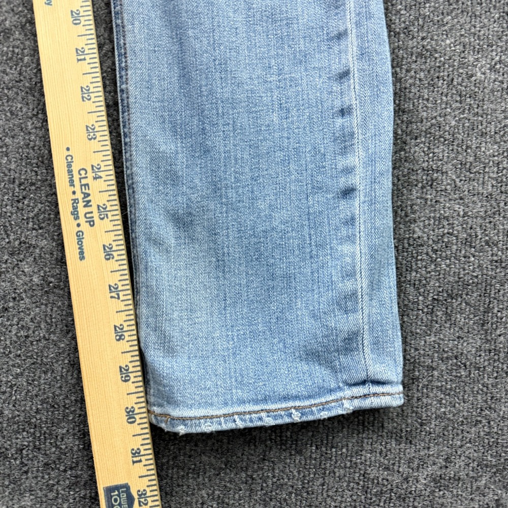 J.Crew The Sutton Jeans Mens 30x32 (32x31) Light Blue Straight Fit Stretch - Picture 10 of 15